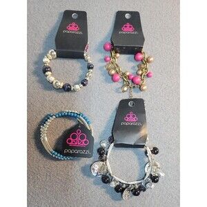 Paparazzi Bracelet Lot of 4 New